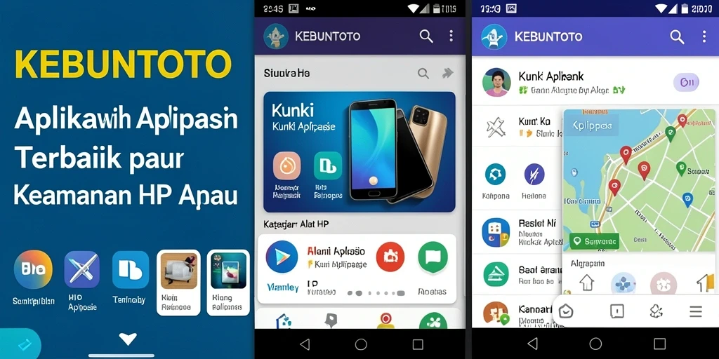 Tampilan antarmuka KEBUNTOTO yang sederhana dan modern.